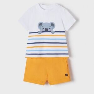 Mayoral Blue and Yellow Koala Kids Set